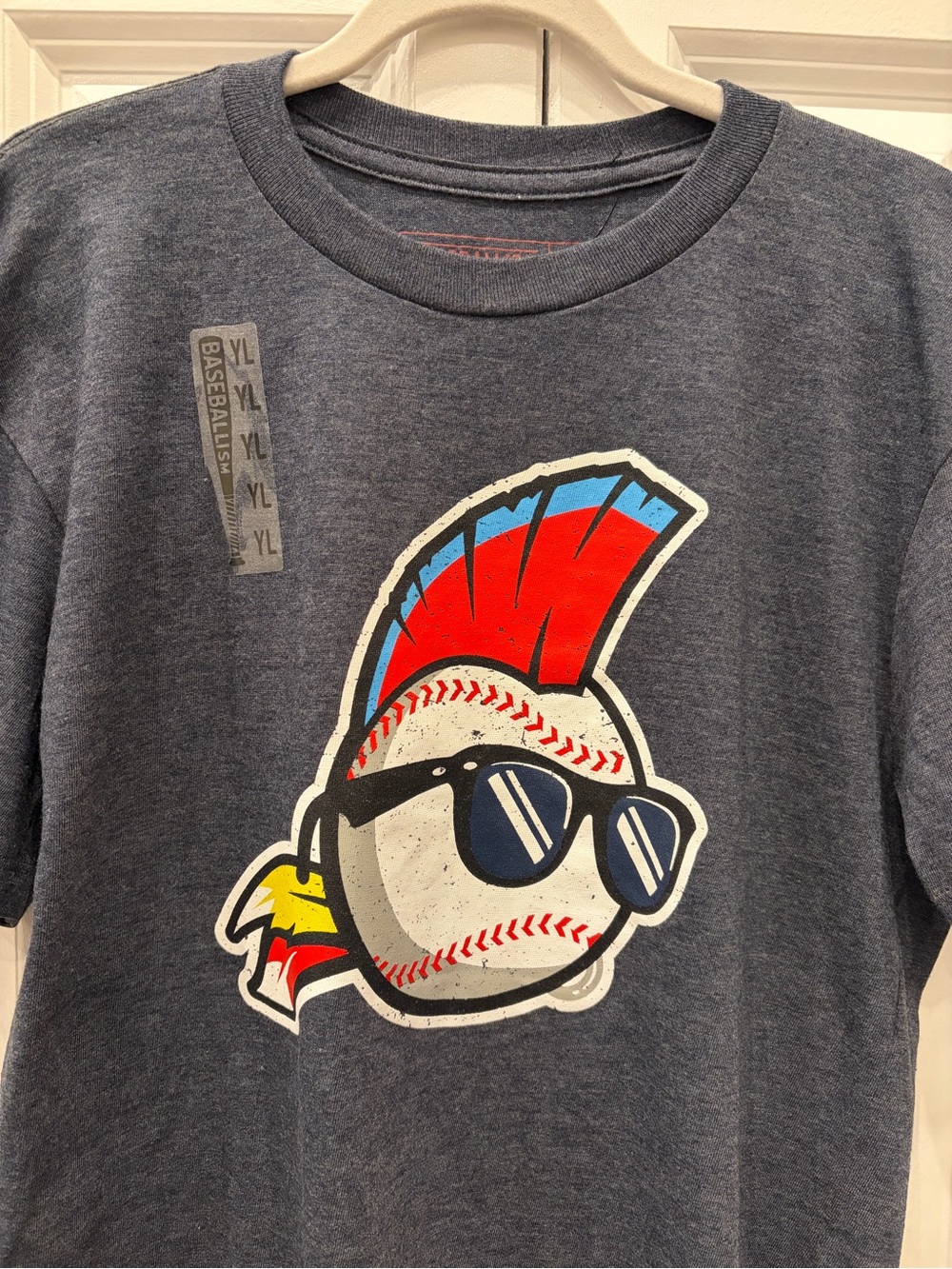 NWT Baseballism Major League Youth Large t-shirt